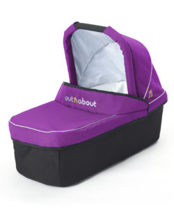 Out n About Nipper Single Carrycot-NipperPurple-0