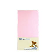 DK Glovesheet 100% Cotton Fitted Sheets - Travel Cot Size Up to 120cm x 60cm-DKPink-0