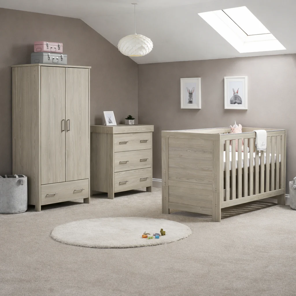 OBaby Nika 3 Piece Room Set - Image 4
