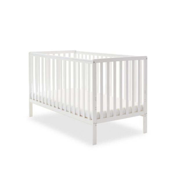 OBaby Bantam Cot Bed - White