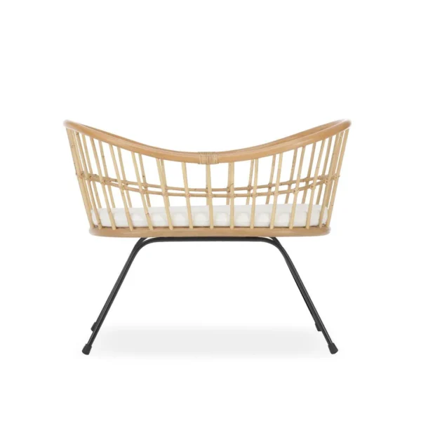 CuddleCo Aria Wave Crib - Rattan - Image 3
