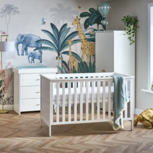 OBaby Evie 3 Piece Room Set – White