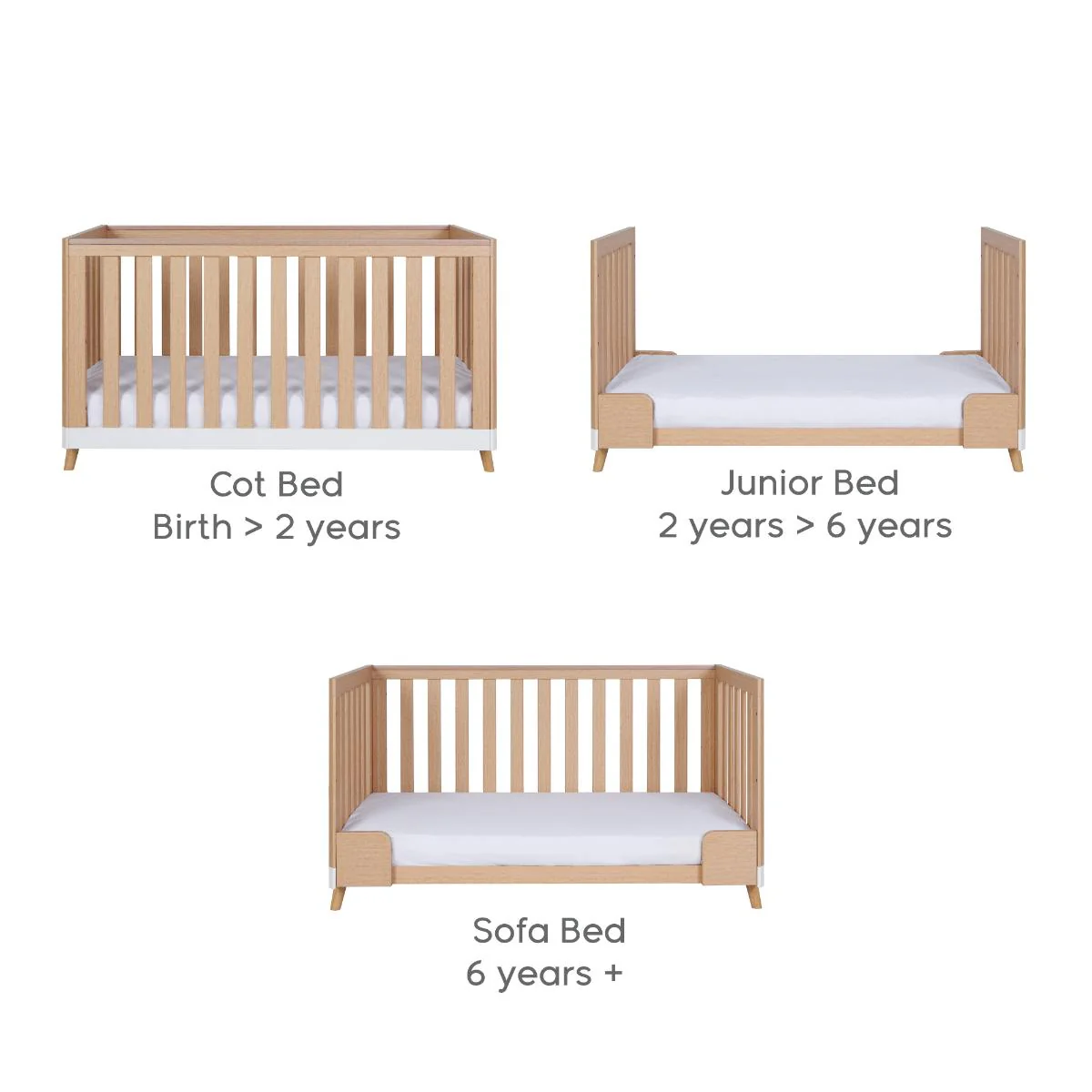 Tutti Bambini Hygge 3 Piece Room Set - Image 8