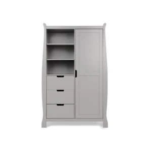 OBaby Stamford Sleigh Double Wardrobe