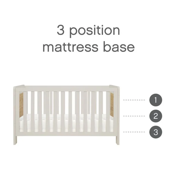 Tutti Bambini Essentials Alba Cot Bed - Image 22