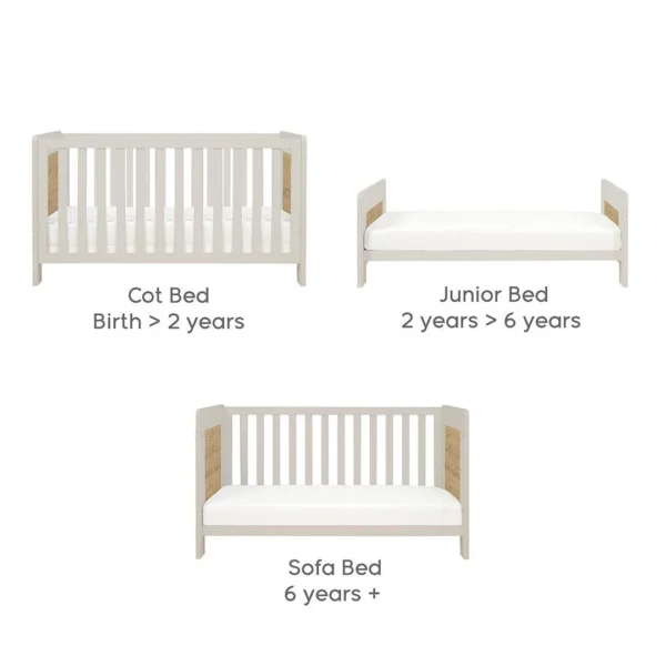 Tutti Bambini Essentials Alba Cot Bed - Image 23
