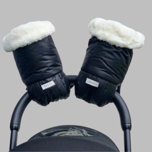 Hudoma Pram Gloves Chelsea Black