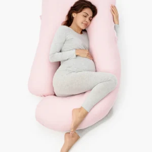 Momcozy Huggable - U Shaped Cotton Maternity Body Pillow