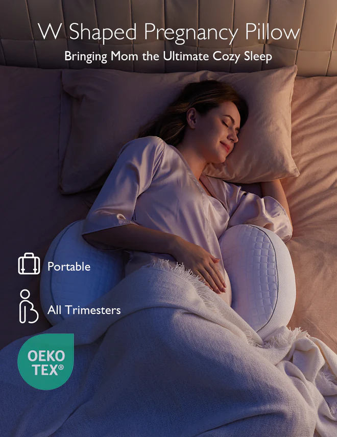 Pregnancy Wedge Pillows with Cooling Cover - Image 8