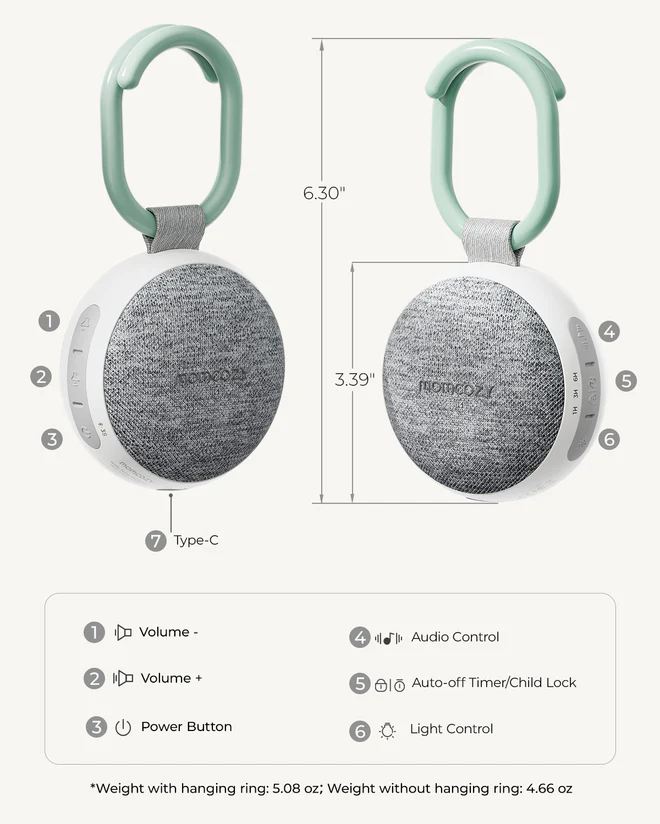 Momcozy Portable Sound Machine - Image 7