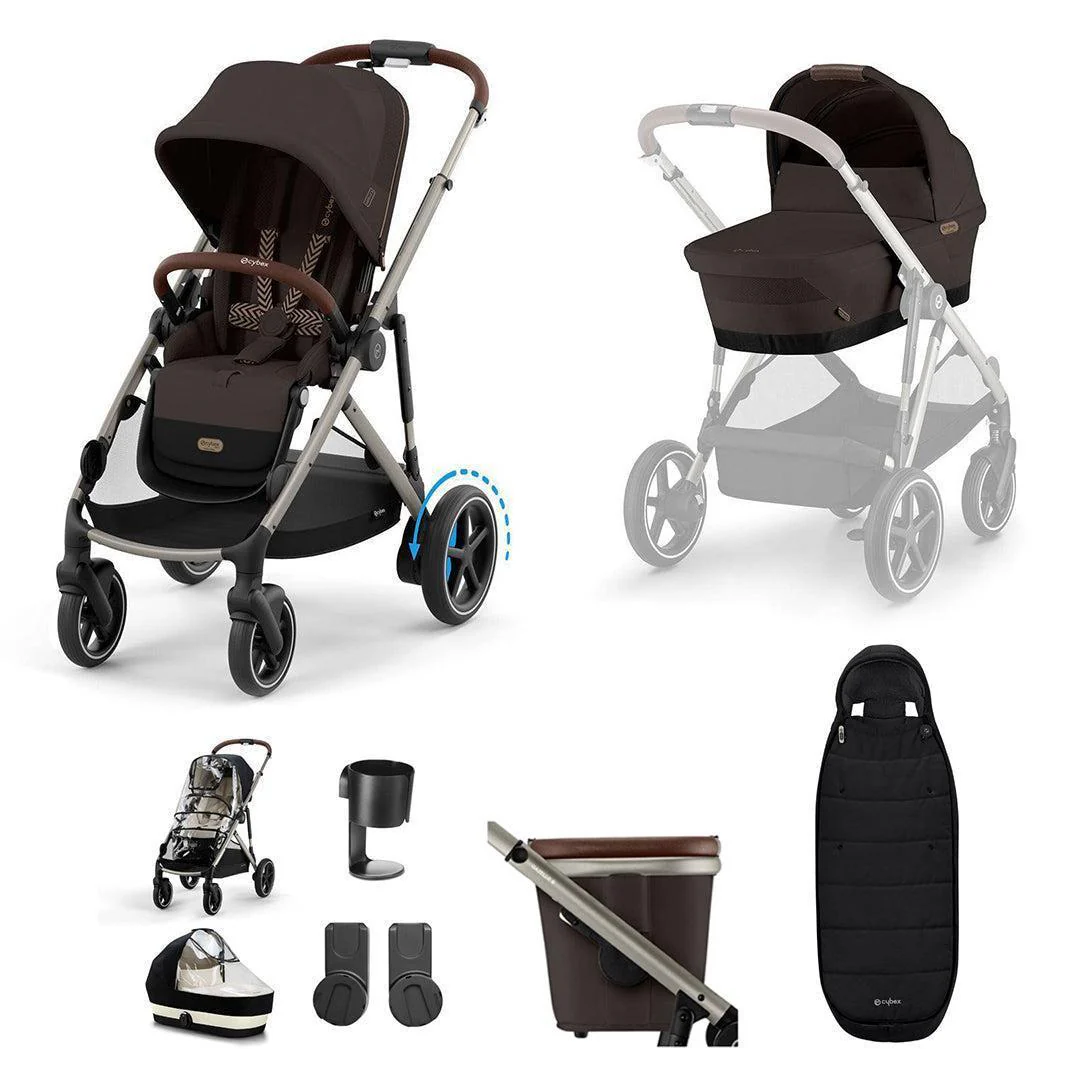 CYBEX e-Gazelle S Essential Pushchair Bundle - Image 2