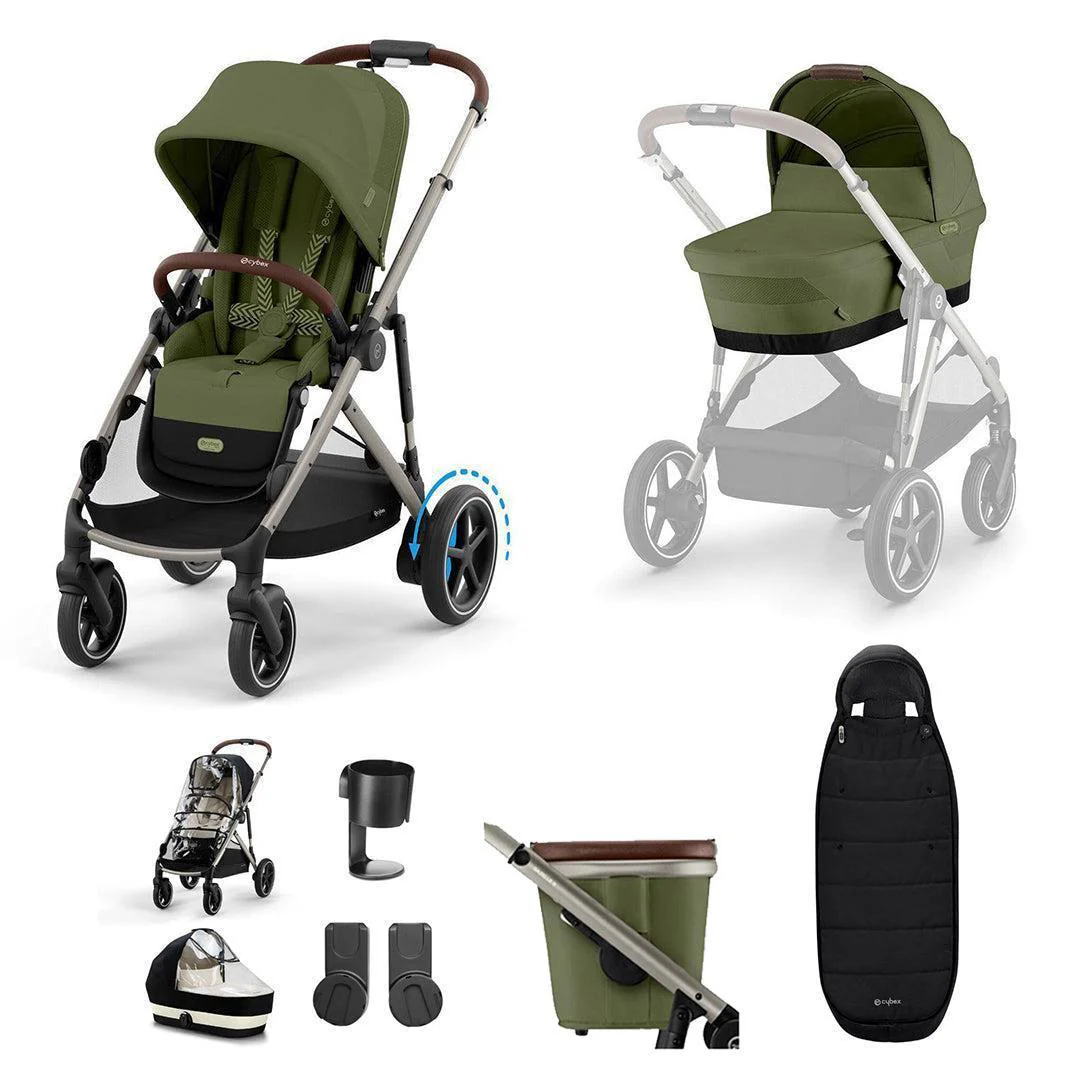 CYBEX e-Gazelle S Essential Pushchair Bundle - Image 3