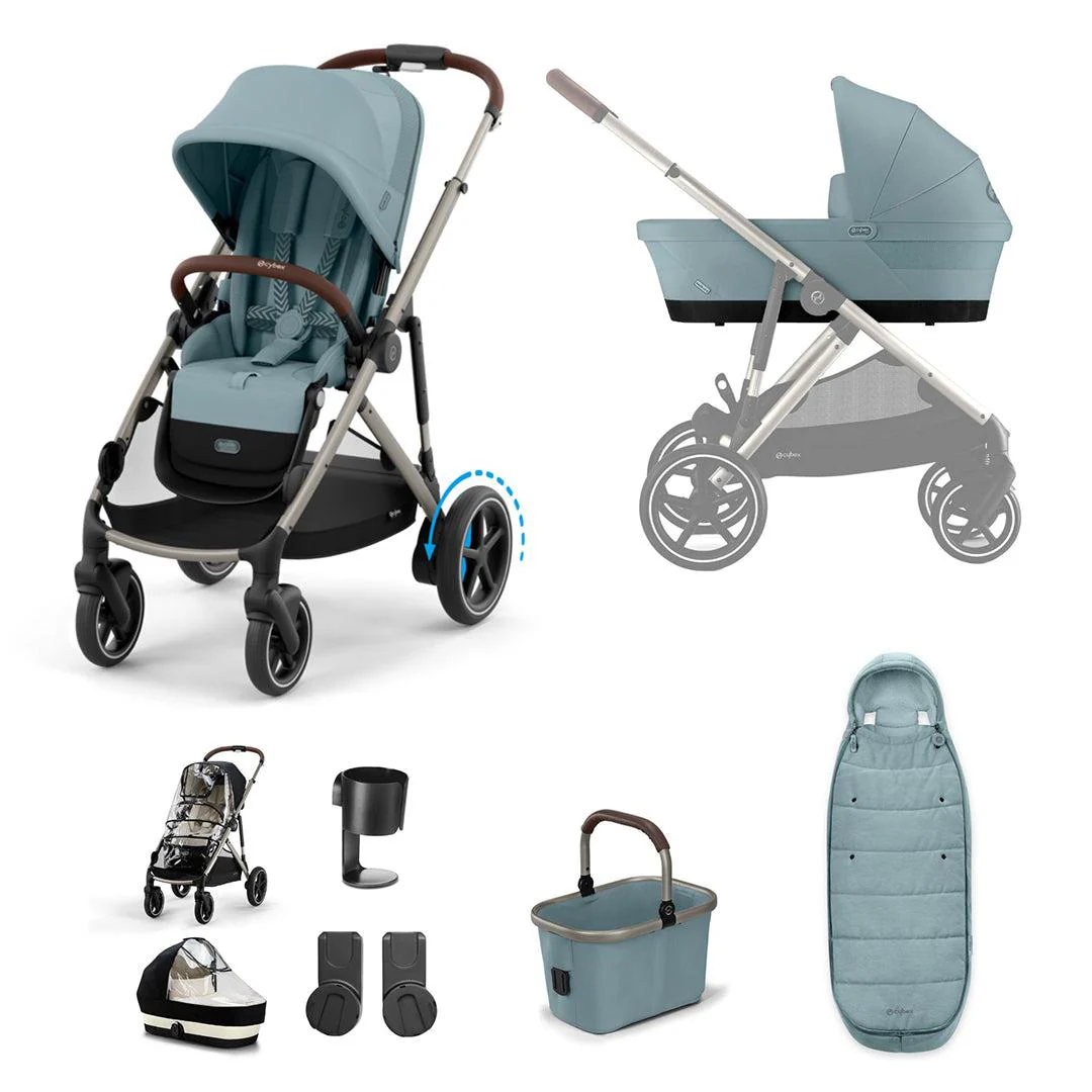 CYBEX e-Gazelle S Essential Pushchair Bundle - Image 7