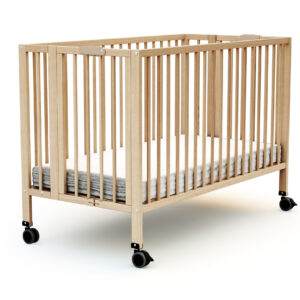 AT4 Jurababy FLOW Professional Folding Bed NATURAL