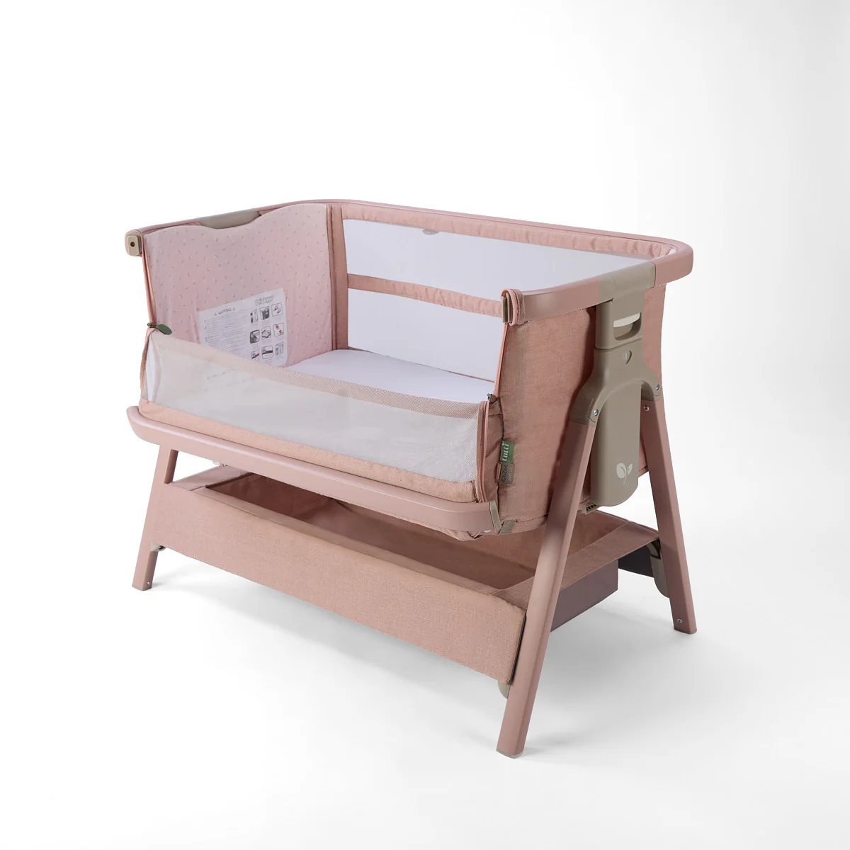 Tutti Bambini CoZee Zen Bedside Crib - Image 4