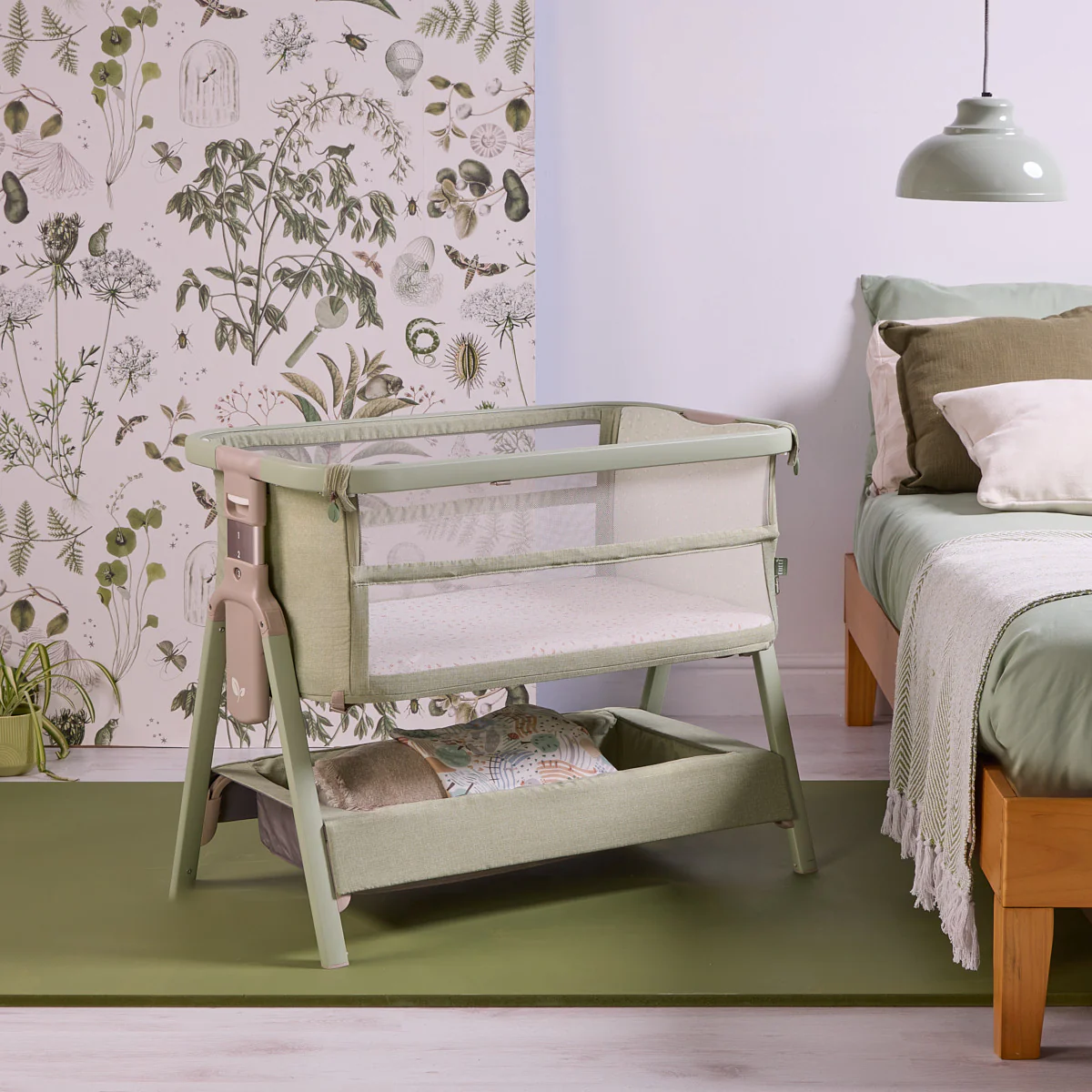 Tutti Bambini CoZee Zen Bedside Crib - Image 9
