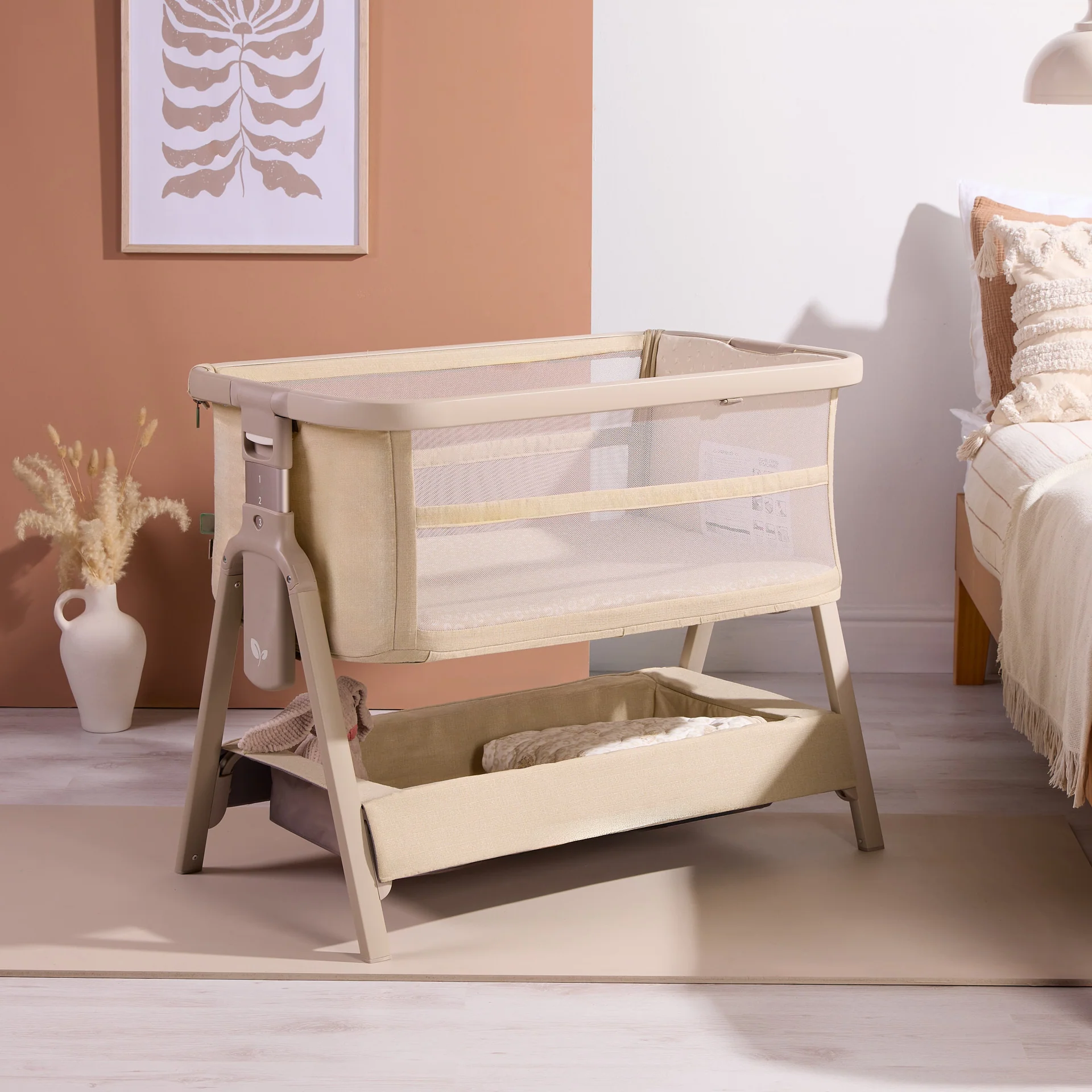 Tutti Bambini CoZee Zen Bedside Crib - Image 10
