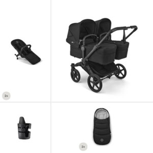 Bugaboo Donkey 6 Twin Essential Pushchair Bundle
