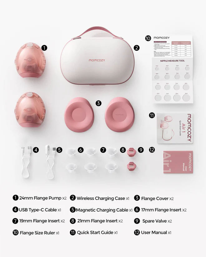 Momcozy Air 1 Ultra-slim Breast Pump - Image 9