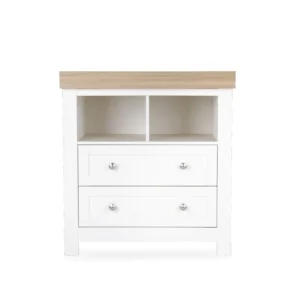 CuddleCo Burford Dresser Changer - White/Oak