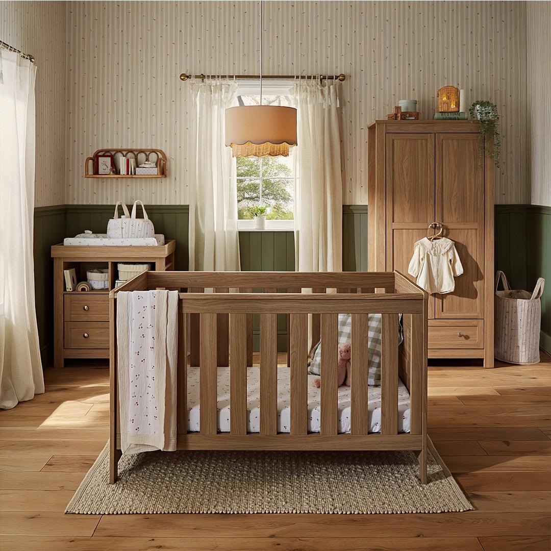 CuddleCo Burford 3pc Set - Oak - Image 3